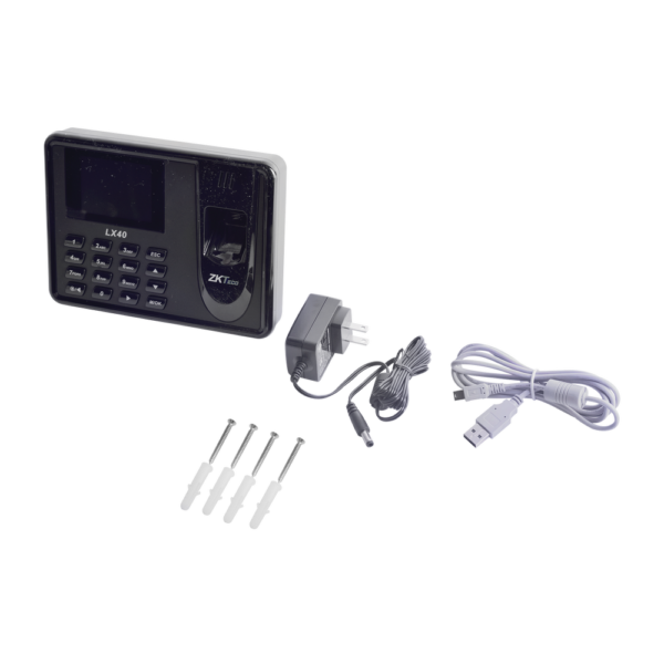 Reloj checador económico Zkteco Lx40Z - Incluye video de capacitación - Imagen 2