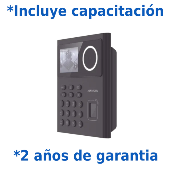 Reloj checador 500 rostros con capacitación y garantía