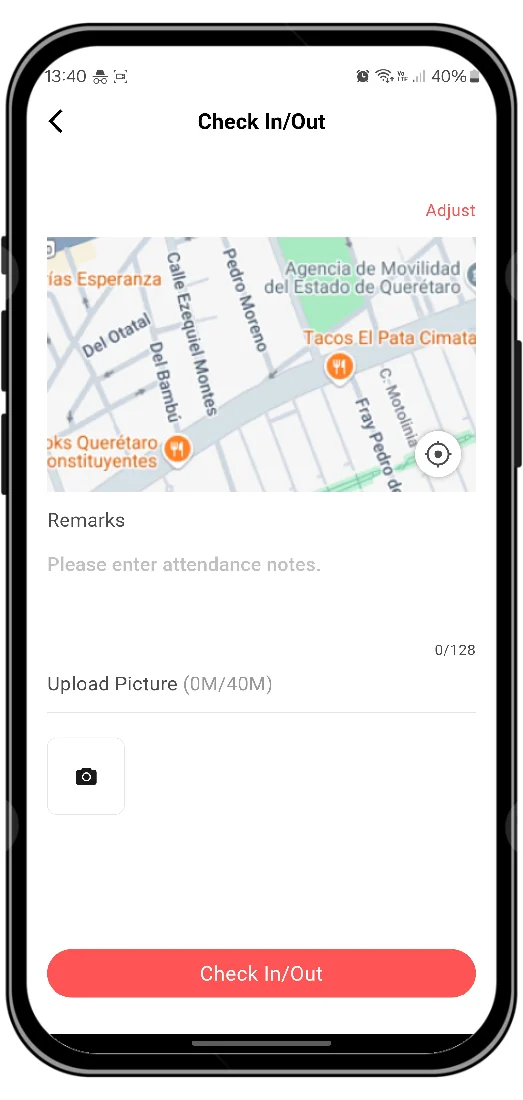 App para registro de asistencia